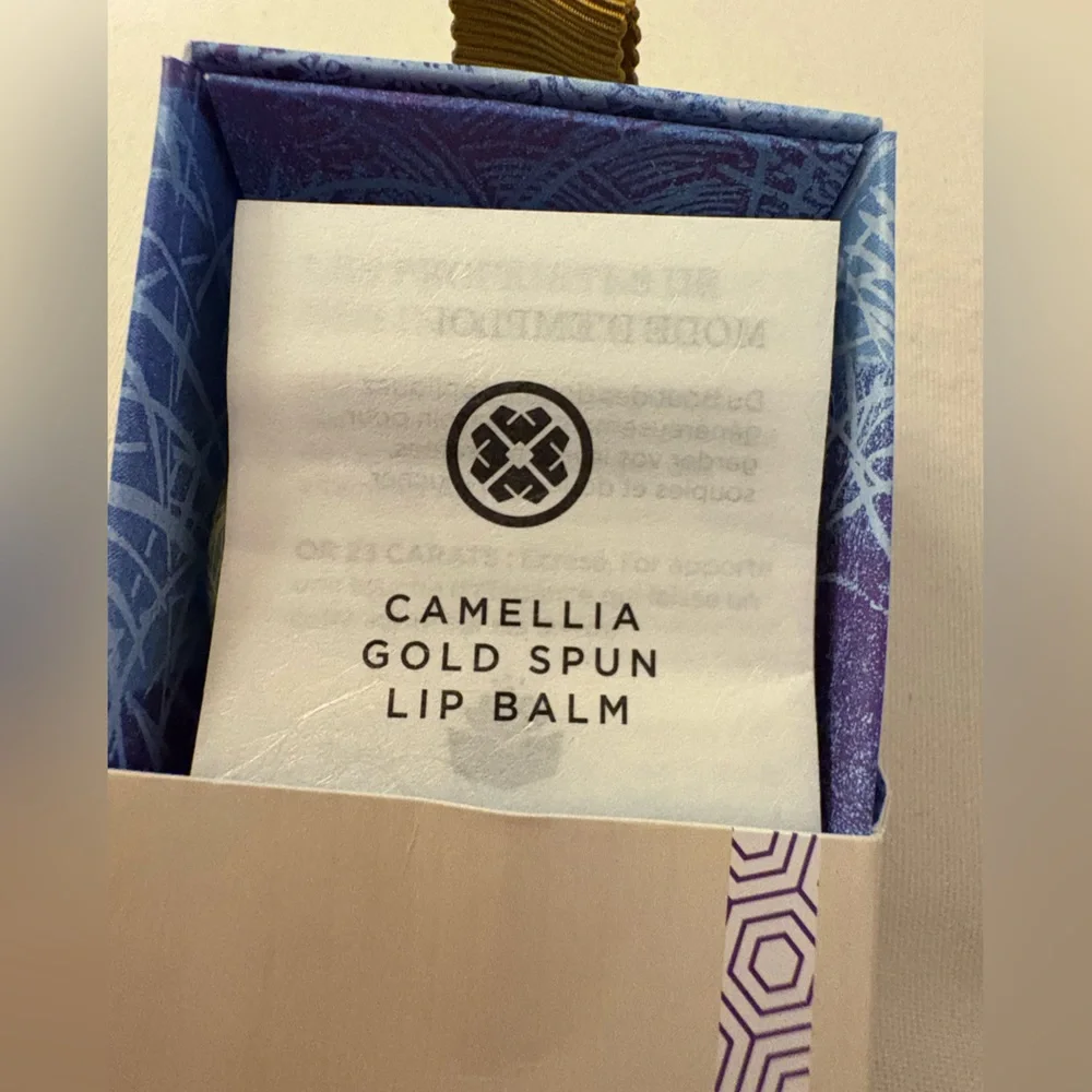 Tatcha Camellia Gold Spun Lip Balm